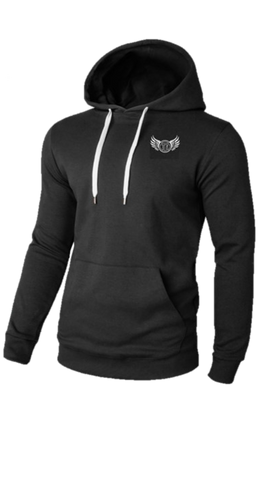 TI Iconic Black Fitted Hoodie