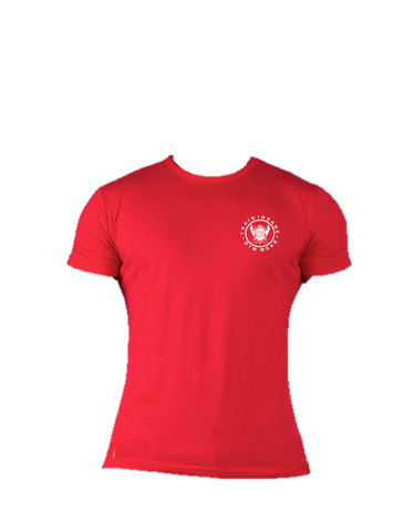 TI FlexFit Red T-Shirt (Small Logo)